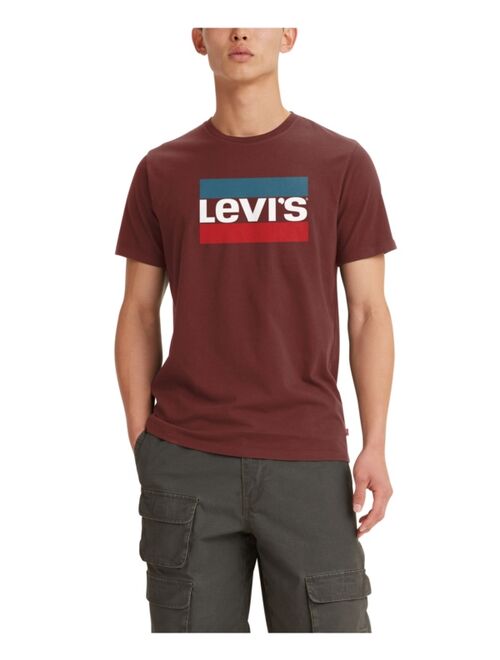 LEVI'S Men's Sportswear Logo Graphic Crewneck T-shirt