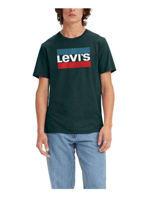 LEVI'S Men's Sportswear Logo Graphic Crewneck T-shirt