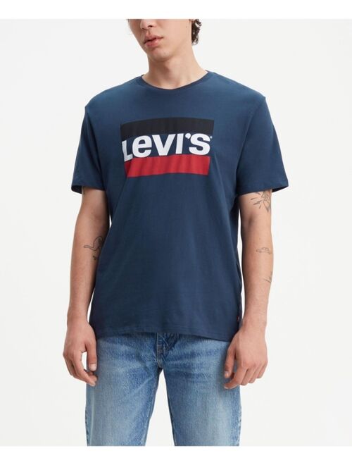 LEVI'S Men's Sportswear Logo Graphic Crewneck T-shirt