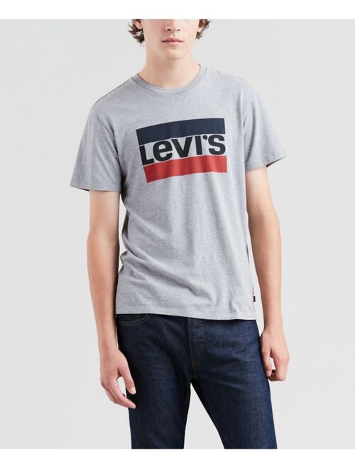 LEVI'S Men's Sportswear Logo Graphic Crewneck T-shirt