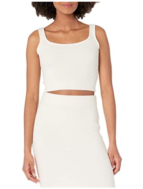 The Drop Women's Braylen Cozy Sweater Cropped Tank