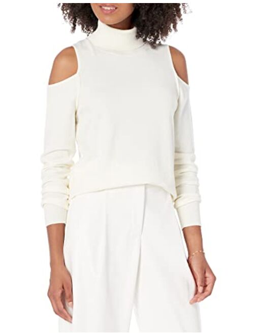 The Drop Women's Gabriel Cold-Shoulder Cozy Sweater