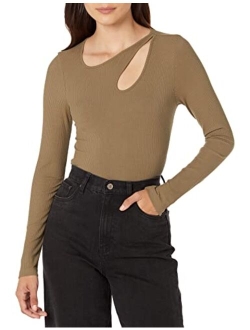 Women's Doug Long-Sleeve Cut-Out Top