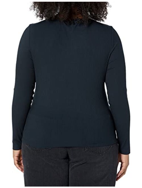 The Drop Women's Doug Long-Sleeve Cut-Out Top