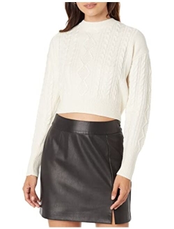 Women's Waylon Cropped Cable Sweater