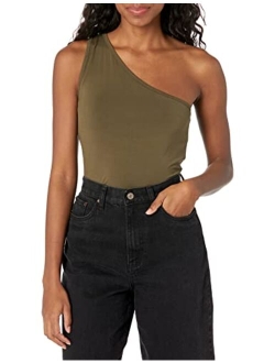 Women's Payton Asymmetric Fitted One-Shoulder Top