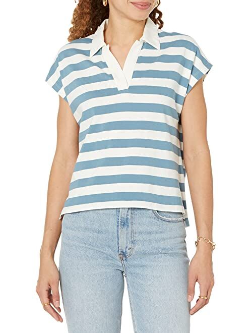 Madewell Nissi Short Sleeve Circular Systems Polo