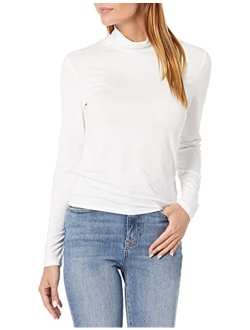 Women's Phoebe Long-Sleeve Turtleneck Second Skin T-Shirt