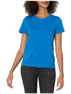 Women's Courtney Short-Sleeve Tiny Crewneck Jersey T-Shirt