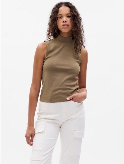 Modern Mockneck Tank Top