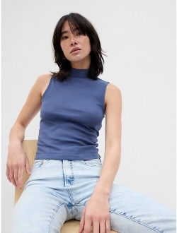 Modern Mockneck Tank Top