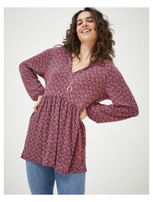 FATFACE Poppy Retro Ditsy Tunic - Women