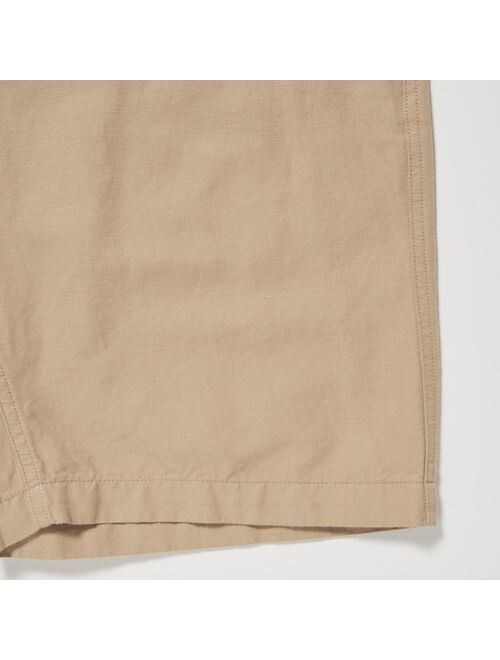 Uniqlo Linen Blend Shorts (9.5")