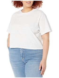 Women's Sydney Short-Sleeve Cropped Crewneck T-Shirt