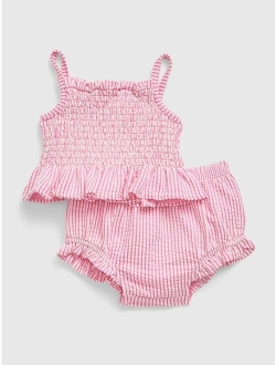 Baby Smocked 2-Piece Outfit Set