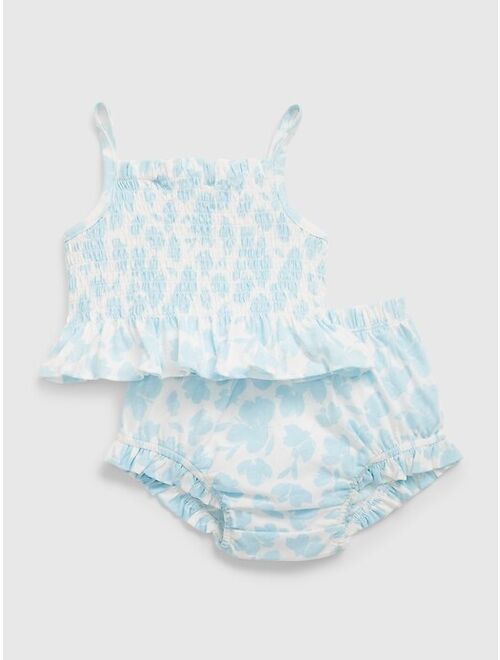 Gap Baby Smocked 2-Piece Outfit Set