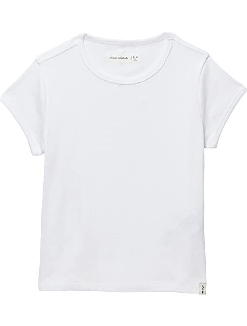 Abercrombie & Fitch abercrombie kids Short Sleeve Rib Tee Essential - Solid (Little Kids/Big Kids)