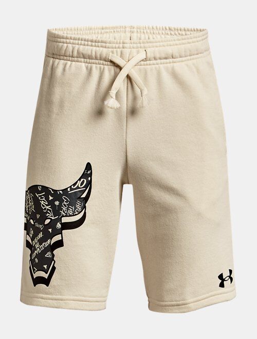 Under Armour Boys' Project Rock Rival Terry Shorts