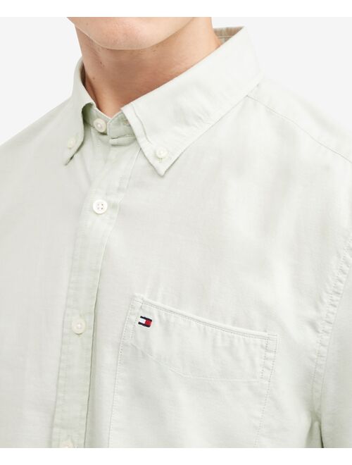 Tommy Hilfiger Men's Maxwell Classic Fit Short Sleeve Shirt