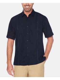 Men's Big & Tall Double Tuck Short-Sleeve Shirt