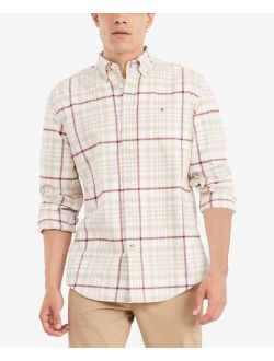 Men's Big & Tall Blakely Glen Plaid Long-Sleeve Button-Down Shirt