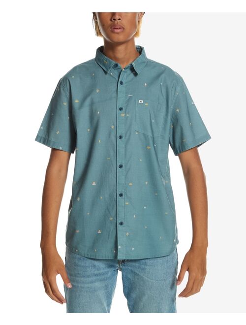 Quiksilver Men's Spaced Out Short Sleeves Shirt