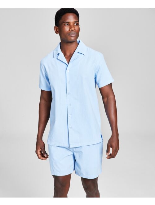 And Now This Men's Classic-Fit Button-Down Camp Shirt