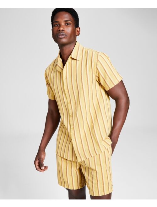 And Now This Men's Classic-Fit Button-Down Camp Shirt