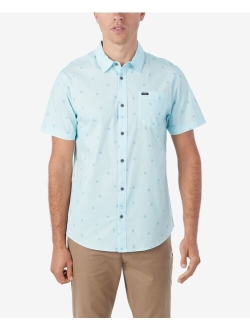 Men's Quiver Stretch Short Sleeve Modern Woven Shirt