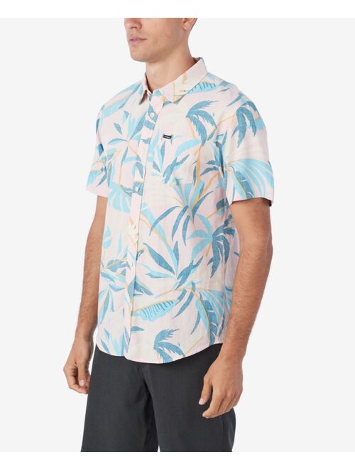 O'Neill Men's Oasis Standard-Fit Botanical-Print Button-Down Shirt