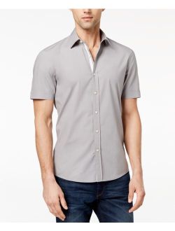 Men's Solid Stretch Shirt