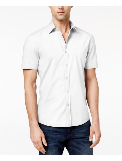 Michael Kors Men's Solid Stretch Shirt