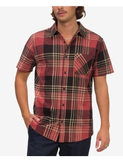 Junk Food Men's Horton Short Sleeve Woven Shirt