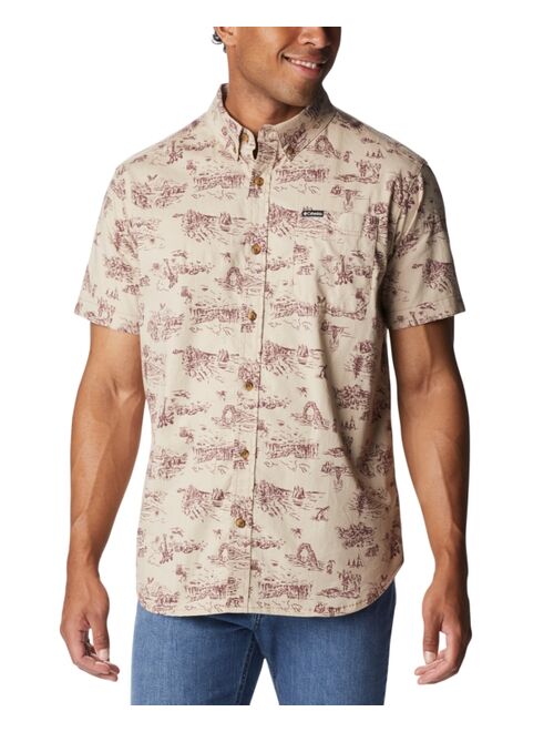 Columbia Men's Rapid Rivers Printed Short Sleeve Shirt