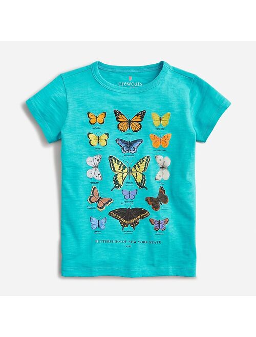 J.Crew Girls' butterfly graphic T-shirt