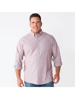 Big & Tall Sonoma Goods For Life Perfect Length Button-Down Shirt