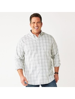 Big & Tall Sonoma Goods For Life Perfect Length Button-Down Shirt