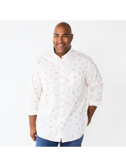 Big & Tall Sonoma Goods For Life Perfect Length Button-Down Shirt