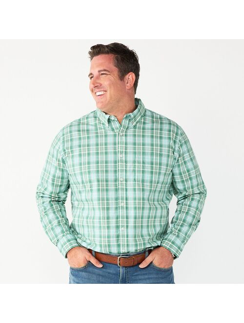 Big & Tall Sonoma Goods For Life Perfect Length Button-Down Shirt