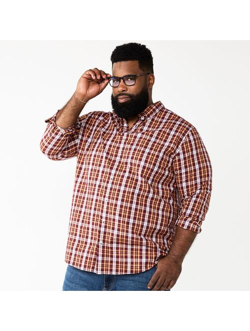 Big & Tall Sonoma Goods For Life Perfect Length Button-Down Shirt