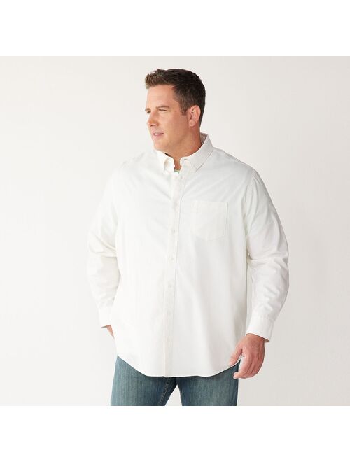 Big & Tall Sonoma Goods For Life Perfect Length Button-Down Shirt