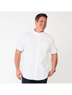 Big & Tall Sonoma Goods For Life Poplin Button-Down Shirt