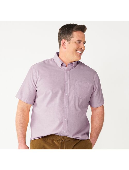 Big & Tall Sonoma Goods For Life Poplin Button-Down Shirt