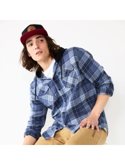 Plaid Hooded Flannel