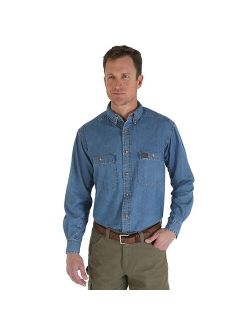 RIGGS Workwear Denim Button-Down Shirt