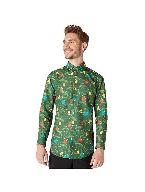 Men's Suitmeister Christmas Trees Shirt