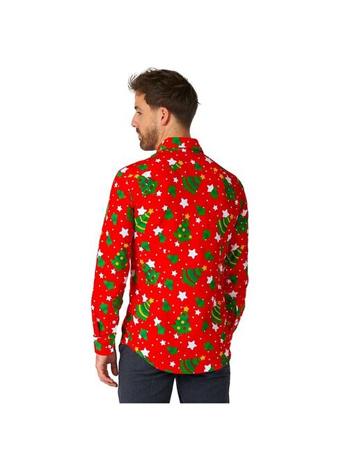 Men's Suitmeister Christmas Trees Shirt