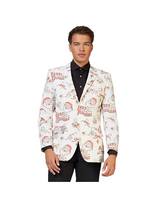 Men's OppoSuits Hohoholly Vintage Christmas Blazer