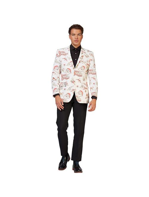 Men's OppoSuits Hohoholly Vintage Christmas Blazer