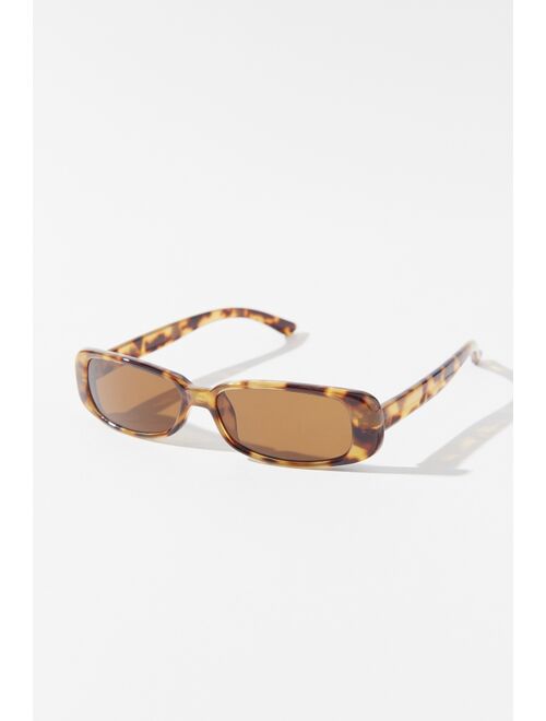 Urban Outfitters Courtney Slim Rectangle Sunglasses